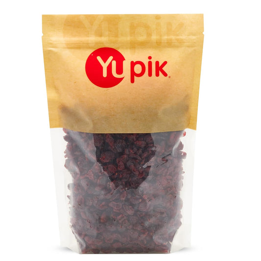Yupik Dried Cranberries, 2.2 lb | Tart, Chewy, High Fiber, Ideal for Baking & Snacking